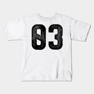 Rough Number 03 Kids T-Shirt